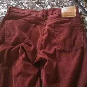 Levi strauss 514 corduroys